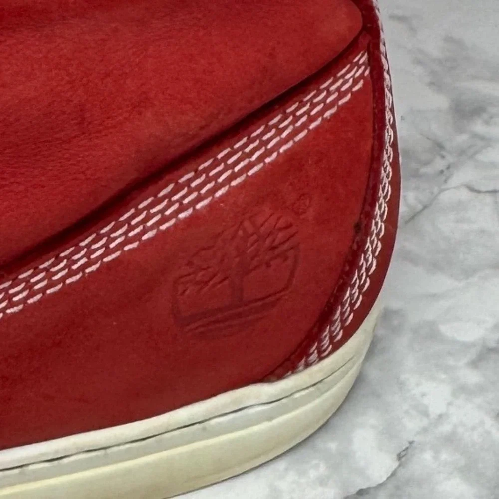 Timberland Adventure 2.0 🚨Cupsole Chukka Red Nubuck Leather Mens Boots 11.5W